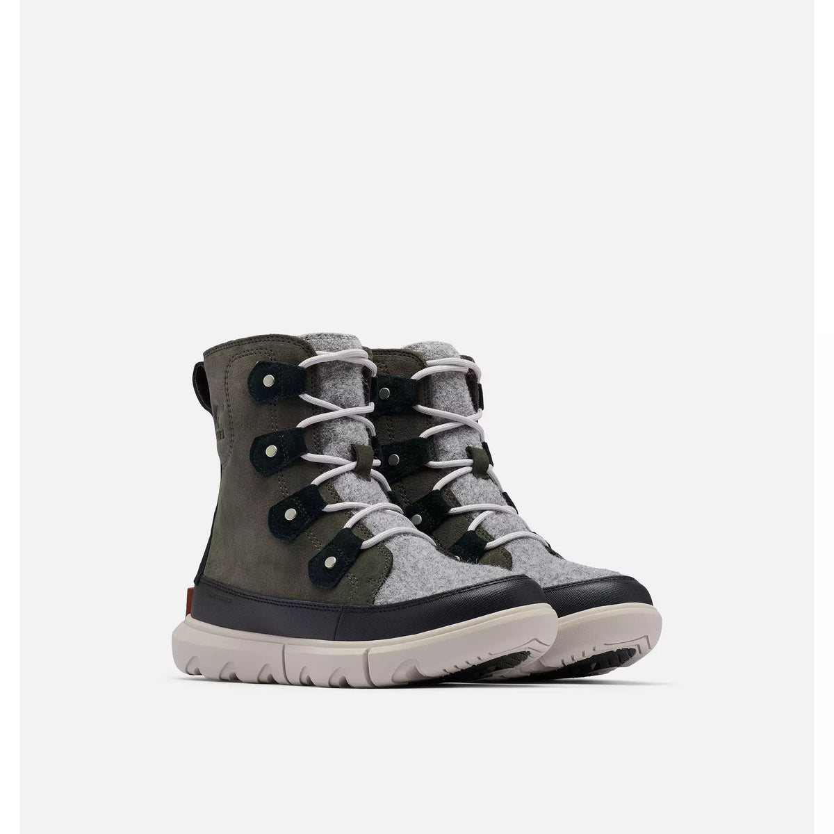 SOREL Explorer II Joan Felt WP Jet Vapor - vista lateral