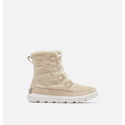 SOREL Explorer Next Joan Cozy Bleached Ceramic Sea Salt - vista perspectiva