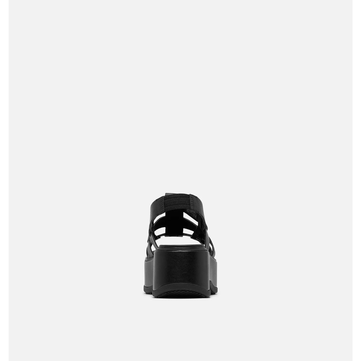 SOREL Dayspring Slingback Sandal Black Black - vista posterior