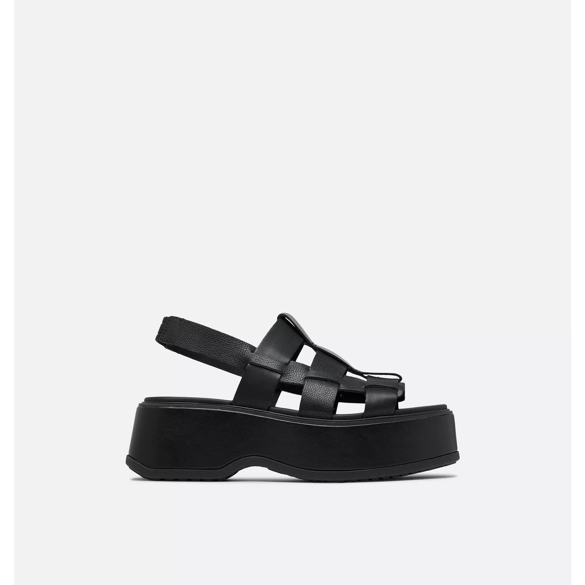 SOREL Dayspring Slingback Sandal Black Black - vista perspectiva