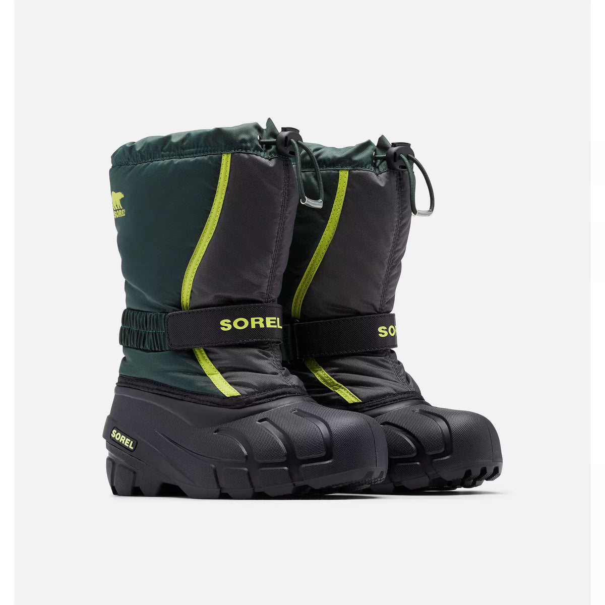SOREL Childrens Flurry Spruce Grill - vista lateral