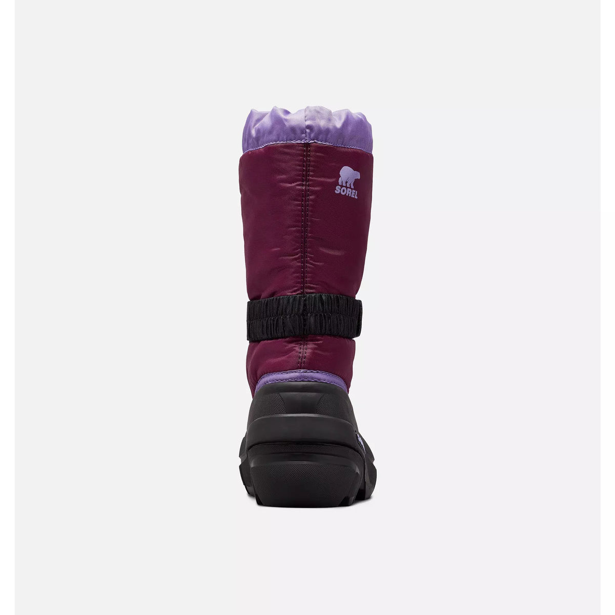 SOREL Childrens Flurry Purple Dahlia Paisley Purple - vista posterior