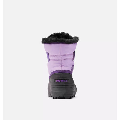 SOREL Childrens Snow Commander Gumdrop Purple Violet - vista posterior