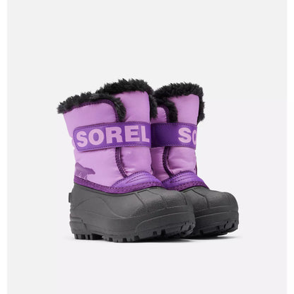 SOREL Childrens Snow Commander Gumdrop Purple Violet - vista lateral