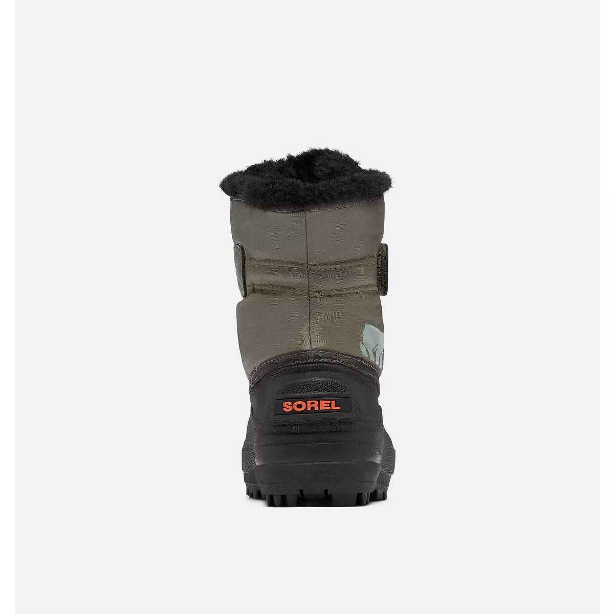 SOREL Toddler Snow Commander Stone Green Alpine Tundra - vista posterior