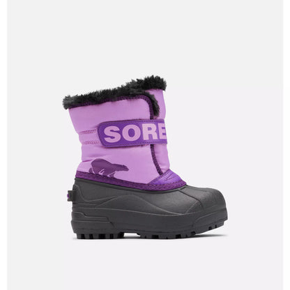 SOREL Toddler Snow Commander Gumdrop Purple Violet - vista perspectiva