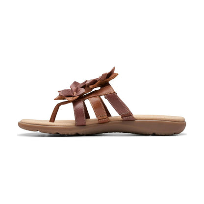 Calzado Clarks ELIZABELLE MAE TAN COMBI / BRUN COMPOSE - vista principal corregida