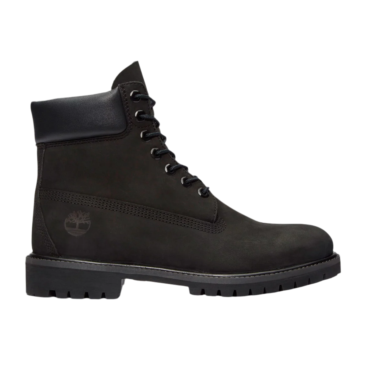 Botas Timberland Premium 6 Inch Waterproof Black Nubuck Hombre