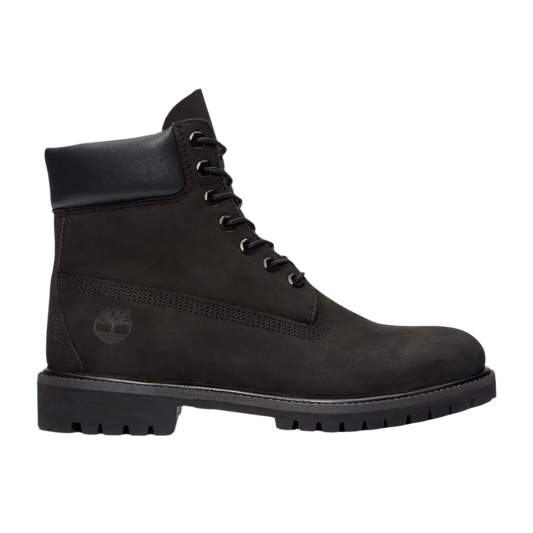 Botas Timberland Premium 6 Inch Waterproof Black Nubuck Hombre