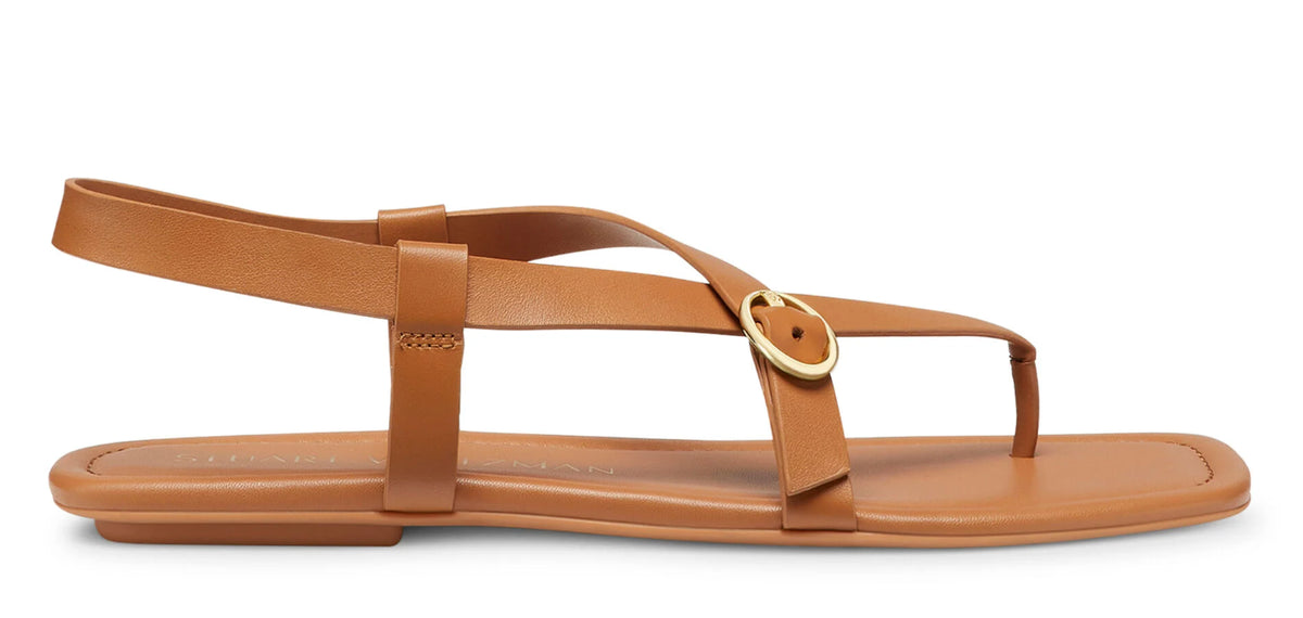 Stuart Weitzman Benni Sandal Tan SI596 - vista principal