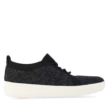 FitFlop F-Sporty Uberknit All Black - vista perspectiva