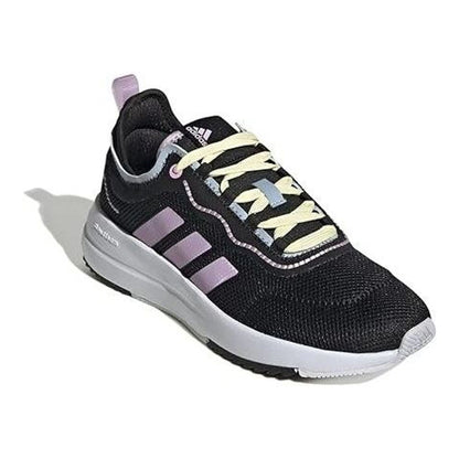 Tenis Adidas Fukasa Run Core Black Bliss Lilac Wonder Blue Mujer