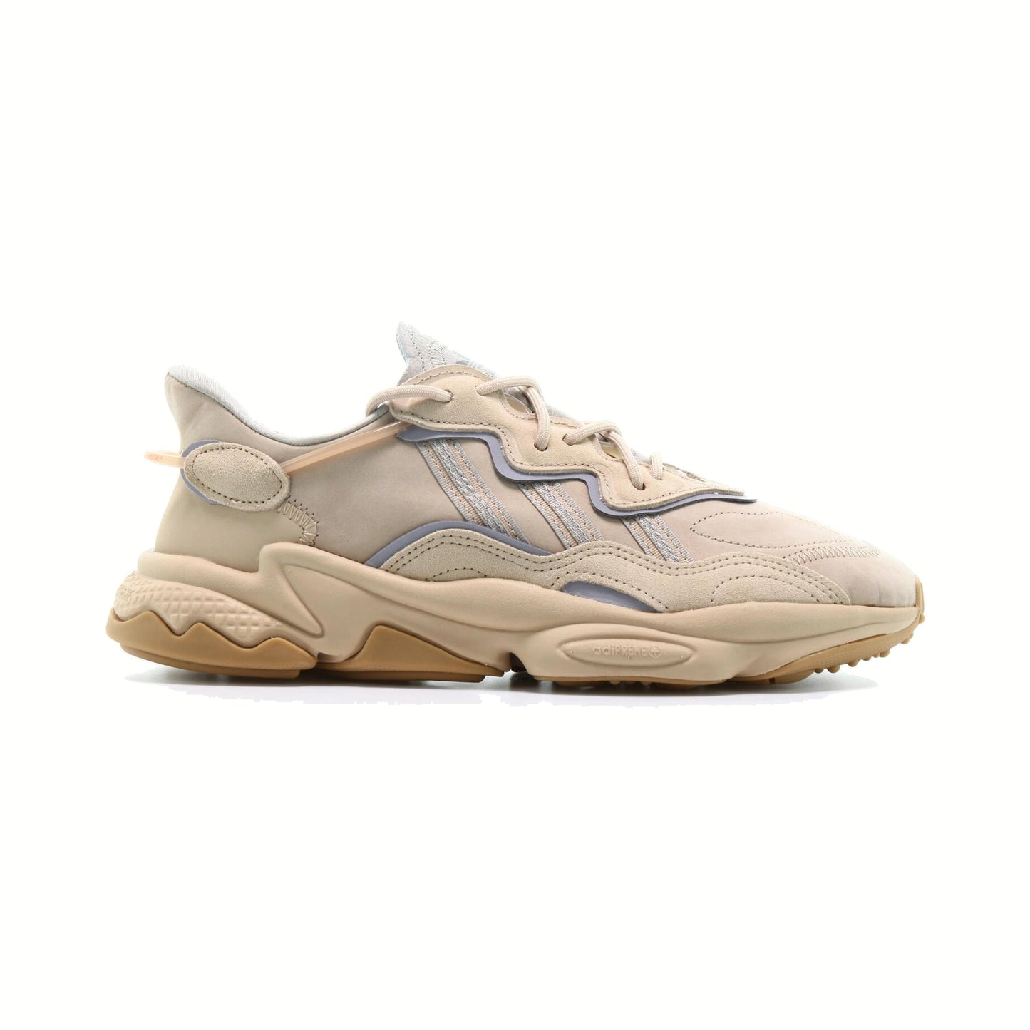 Tenis casuales Adidas OZWEEGO Beige, café y rojo Unisex