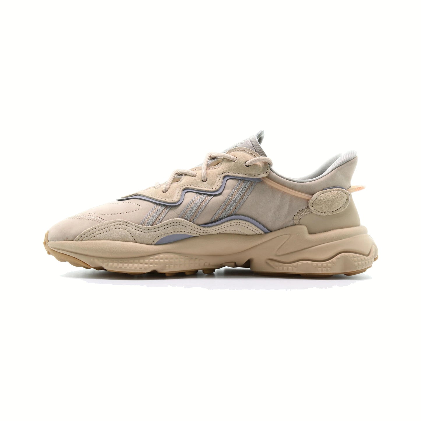Tenis casuales Adidas OZWEEGO Beige, café y rojo Unisex