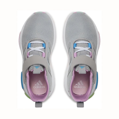 Tenis casuales Adidas RACER TR23 ELK Gris y rosa Niños