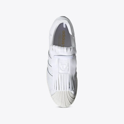 Tenis casuales Adidas SUPERSTAR FR W Blanco y dorado Mujer