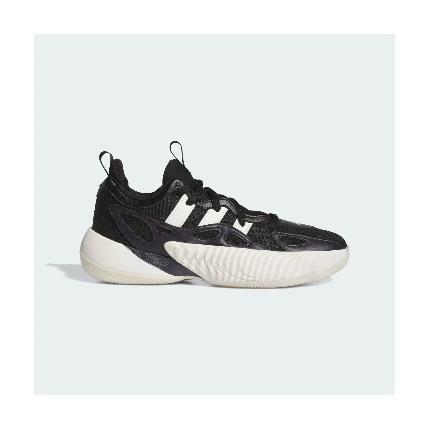 Tenis para básquetbol Adidas TRAE UNLIMITED 2 Negro y blanco Hombre