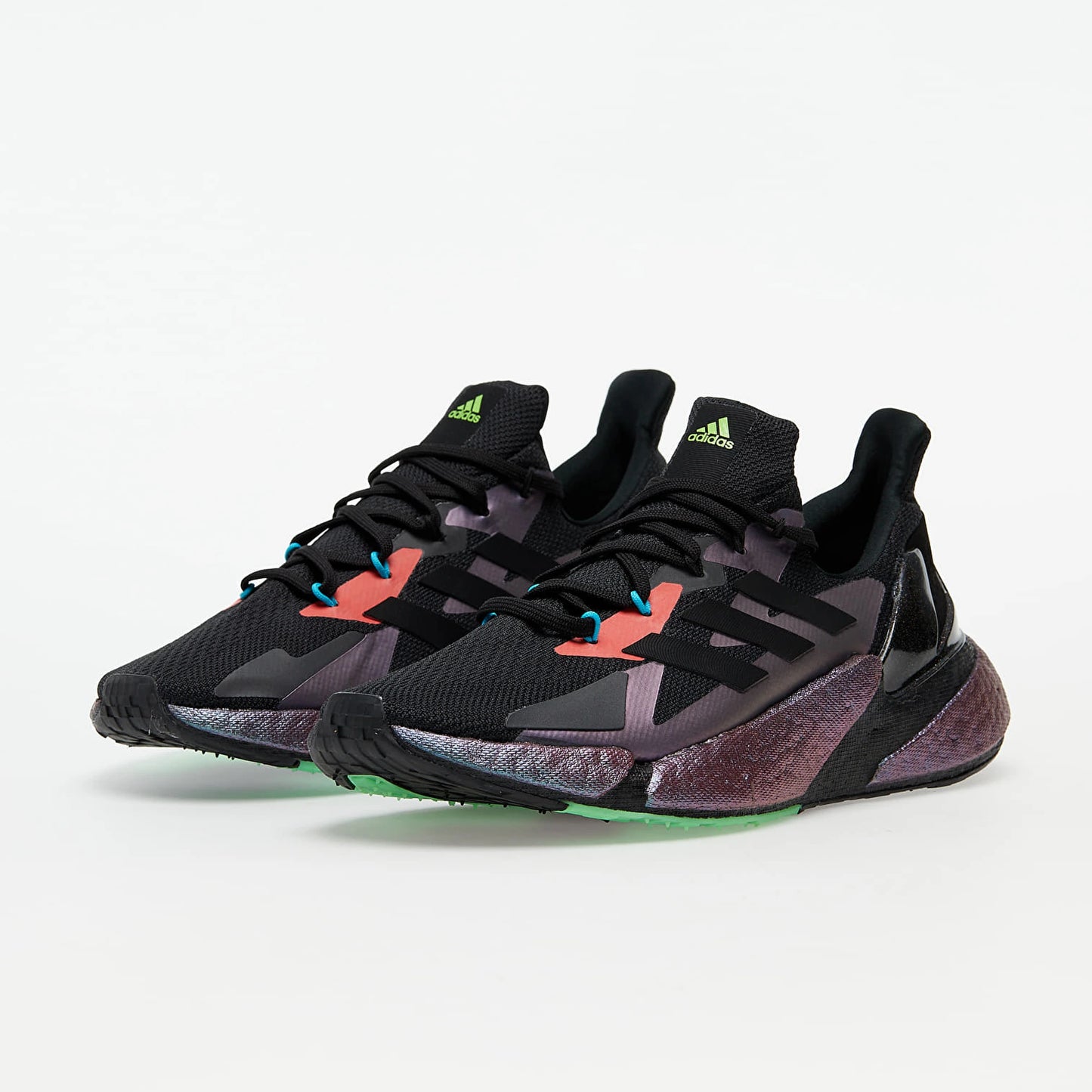 Tenis para correr Adidas X9000L4 Negro y gris Hombre