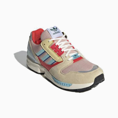 Tenis Adidas ZX 8000 Vapour Pink Clear Aqua Easy Yellow Hombre