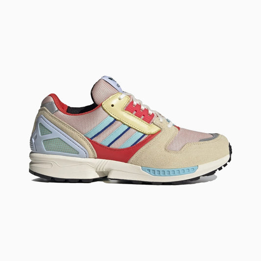 Tenis Adidas ZX 8000 Vapour Pink Clear Aqua Easy Yellow Hombre