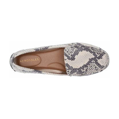 Mocasines Aerosoles Bleeker Natural Snake Mujer