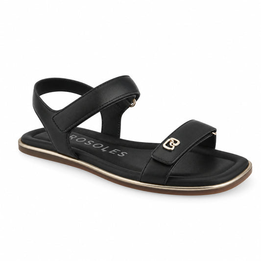 Sandalias Aerosoles Bruna Black Mujer