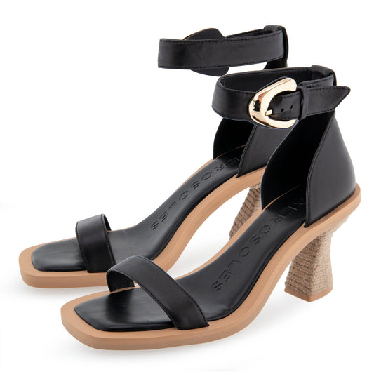 Sandalias de tacón Aerosoles Calico Black Mujer