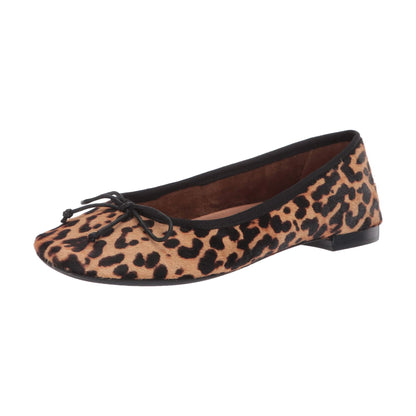 Flats Aerosoles Homerun Leopard Tan Mujer