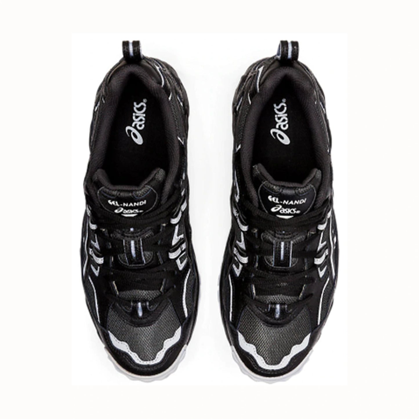 Tenis casuales ASICS GEL-NANDI Gris y negro Hombre
