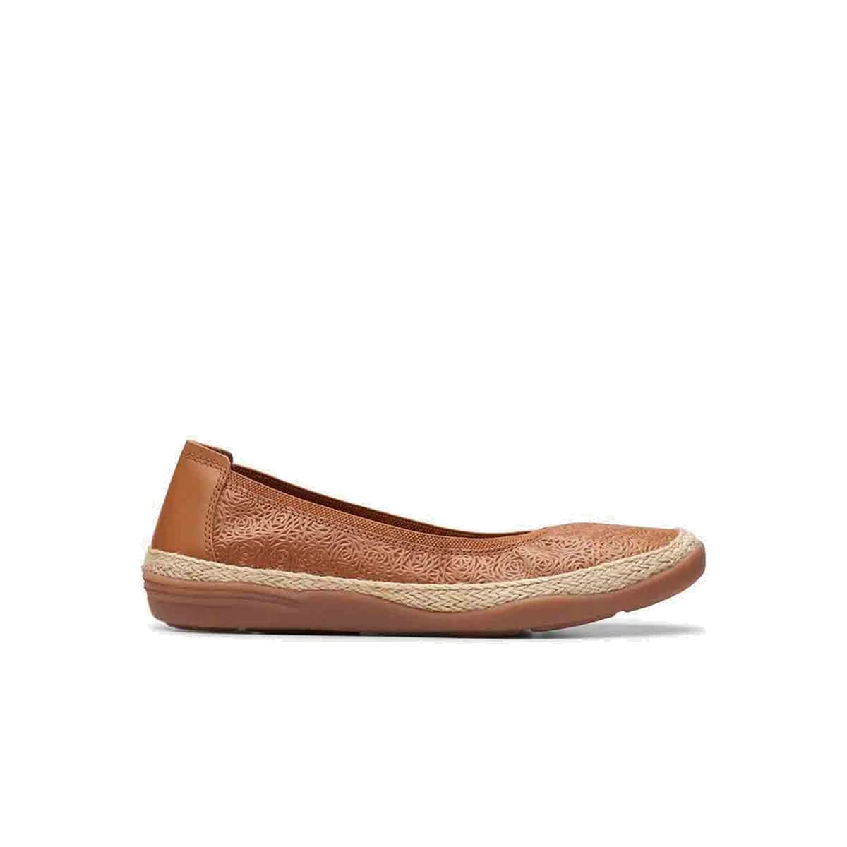 Calzado Clarks ELAINA RAE TAN LEATHER / CUIR BRUN