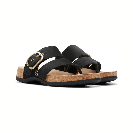 Calzado Clarks REILEIGH PARK BLACK NUBUCK / NUBUCK NOIR