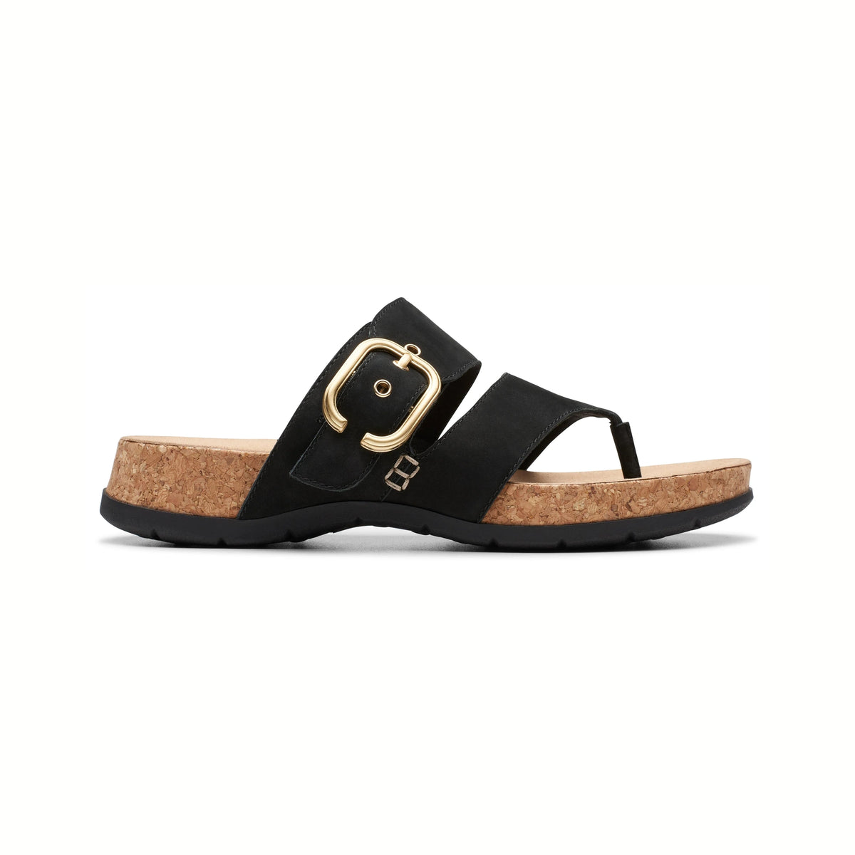 Calzado Clarks REILEIGH PARK BLACK NUBUCK / NUBUCK NOIR