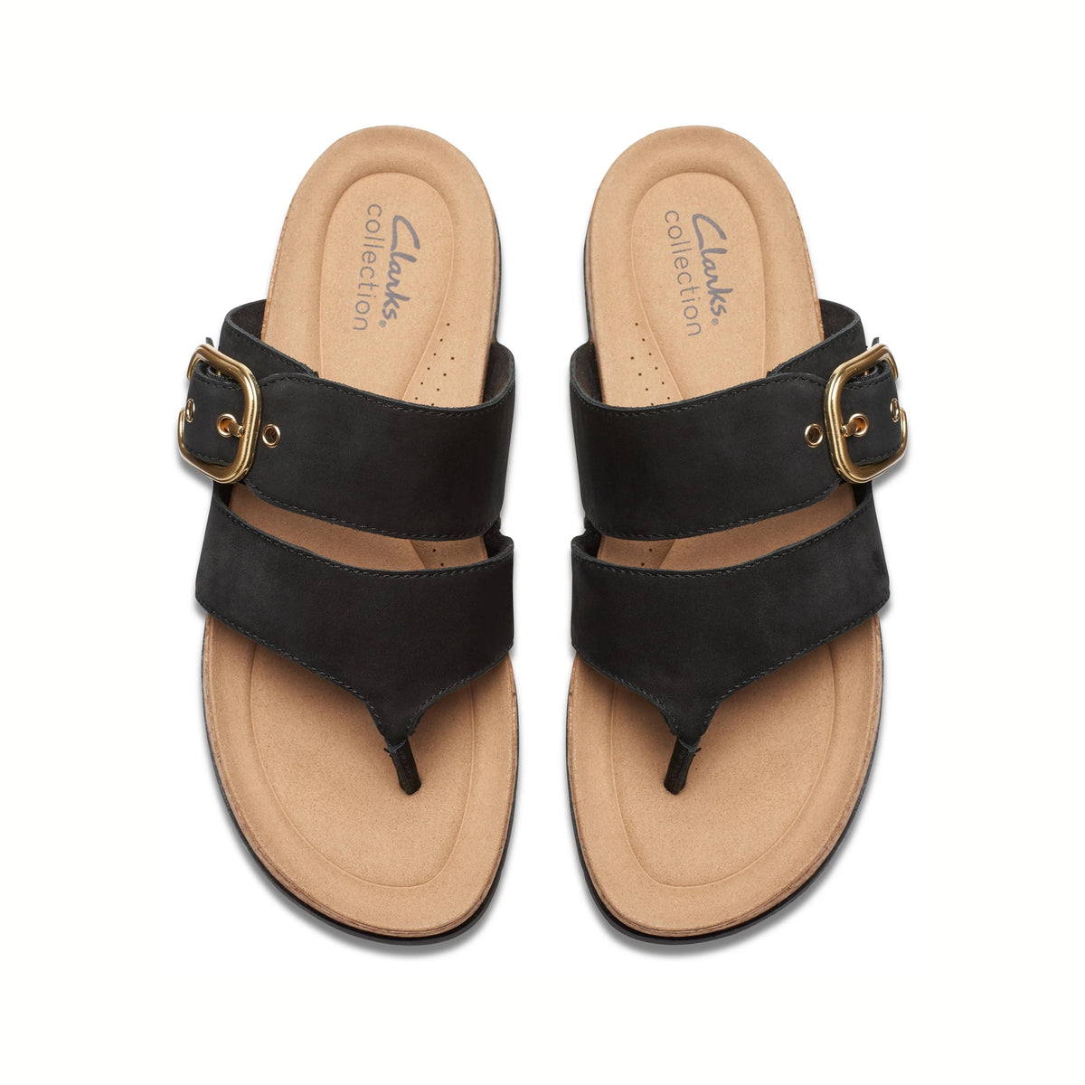 Calzado Clarks REILEIGH PARK BLACK NUBUCK / NUBUCK NOIR