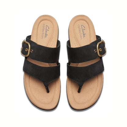 Calzado Clarks REILEIGH PARK BLACK NUBUCK / NUBUCK NOIR
