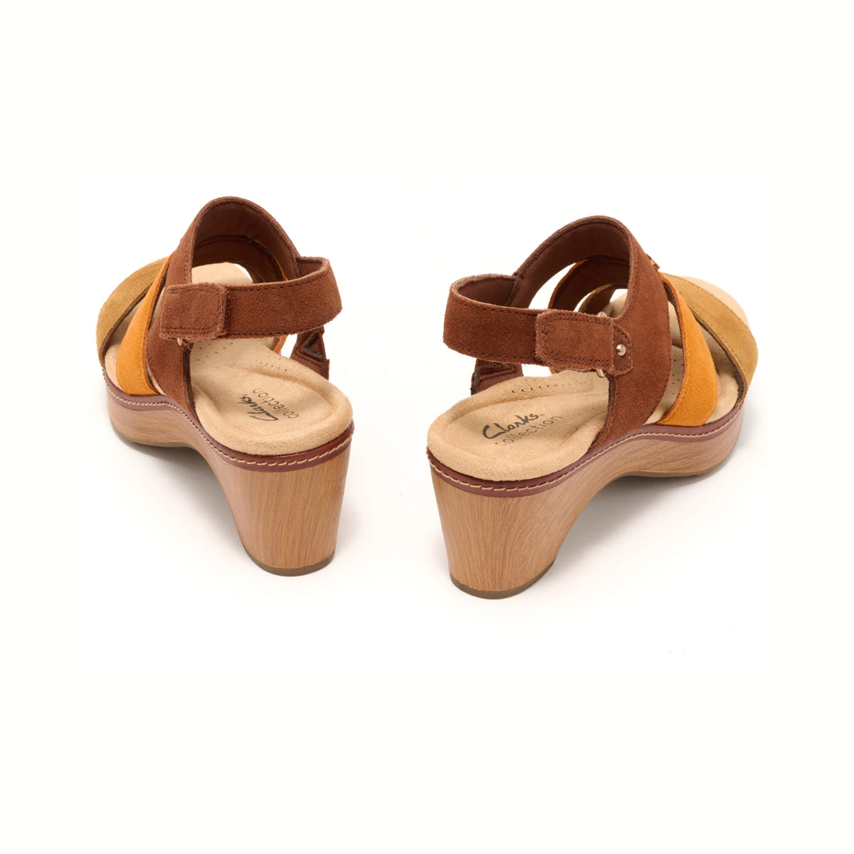 Calzado Clarks SEANNAH GLOW TAN COMBI SUEDE / DAIM BRUN TANNÉ