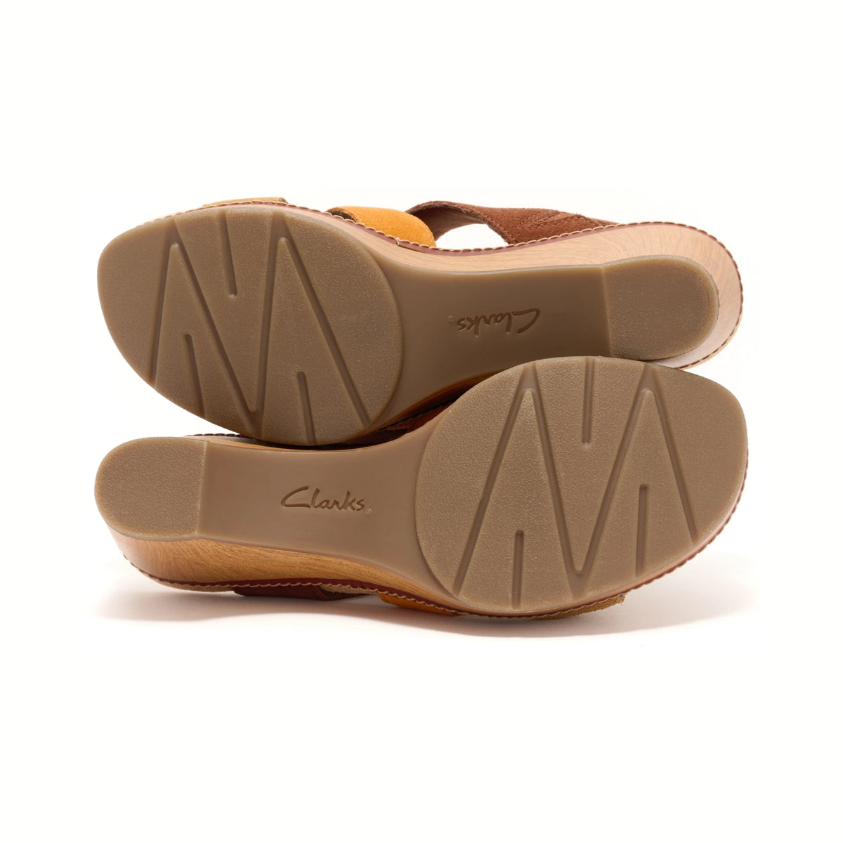 Calzado Clarks SEANNAH GLOW TAN COMBI SUEDE / DAIM BRUN TANNÉ