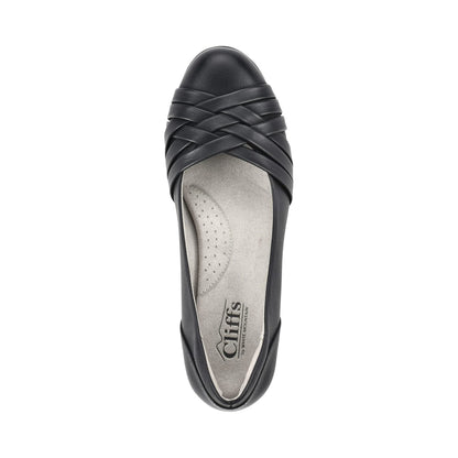 Calzado Cliffs by White Mountain CHIC BLACK/BURNISHED/SMOOTH