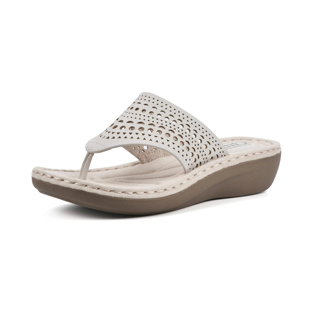 Calzado Cliffs by White Mountain COMPACT WHITE/NUBUCK