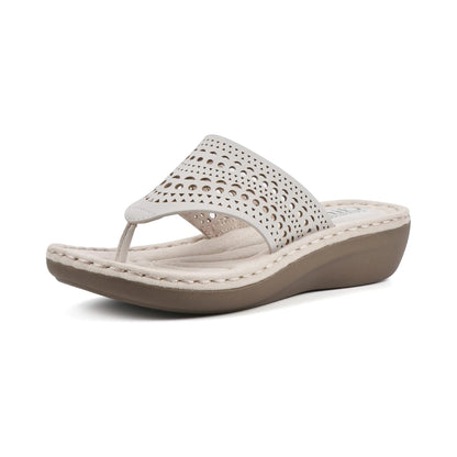 Calzado Cliffs by White Mountain COMPACT WHITE/NUBUCK