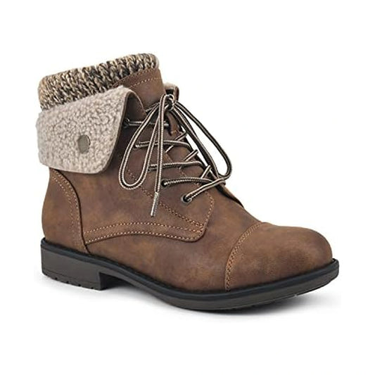 Calzado Cliffs by White Mountain DUETTE TOBACCO/FABRIC/FLEECE