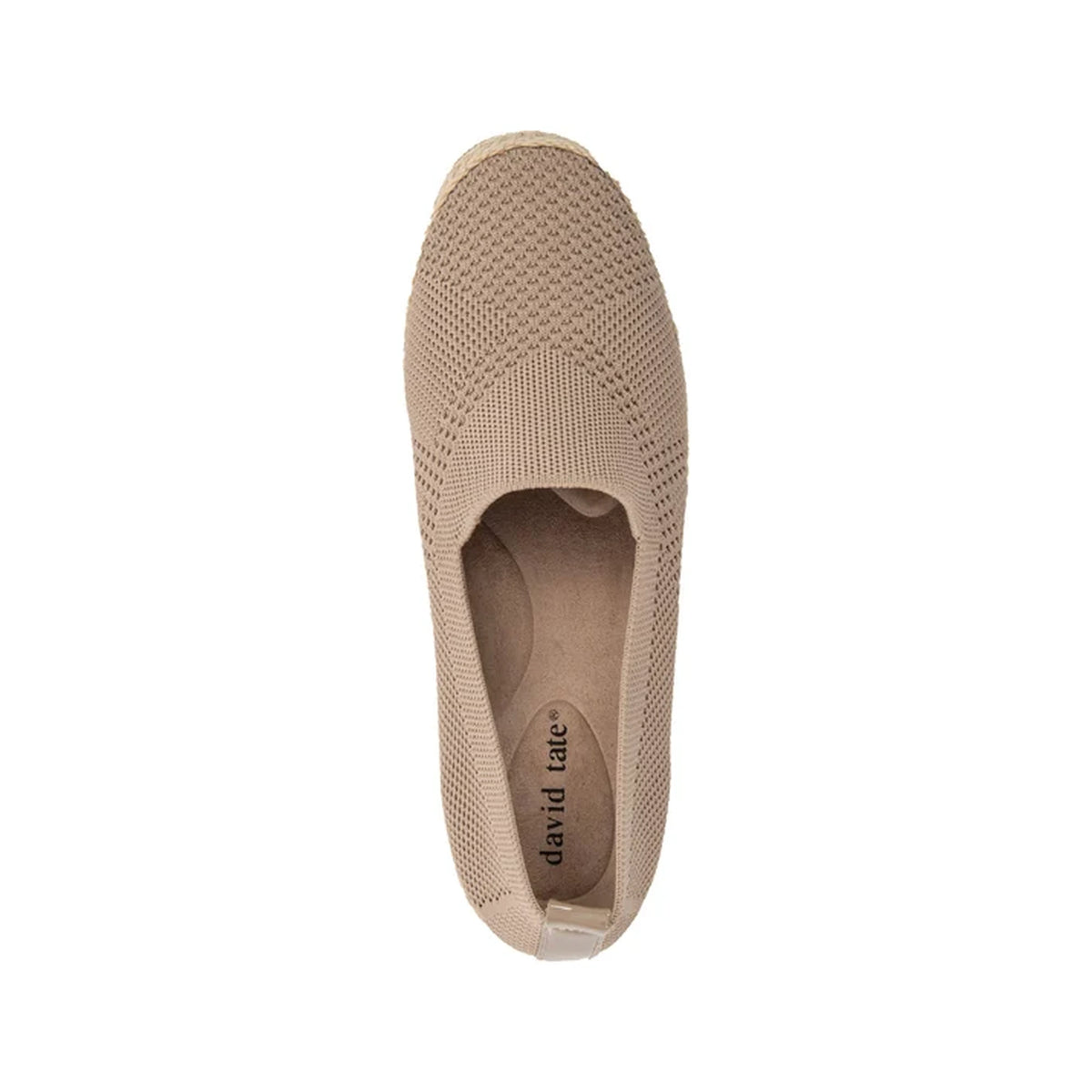 Calzado David Tate BIANCA TAUPE STRETCH FABRIC