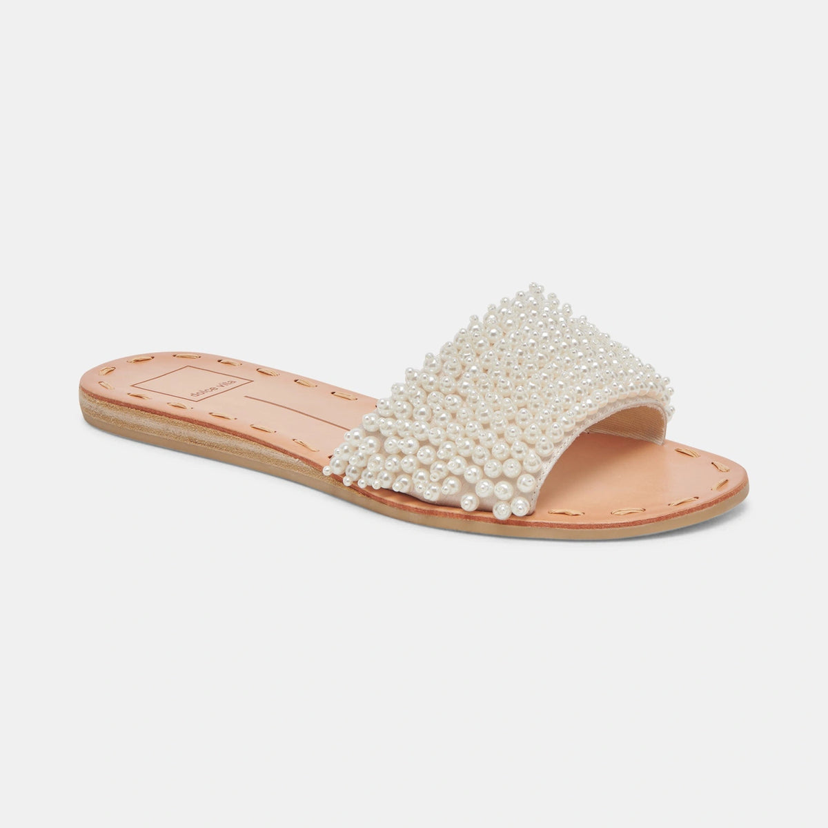Sandalias Dolce Vita Dalon Pearl Vanilla Pearls Mujer
