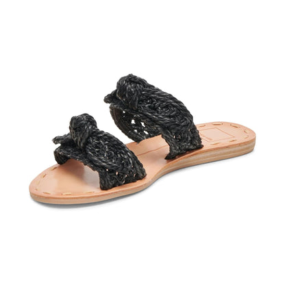 RAFFIA dolce vita DINAH WIDE ONYX RAFFIA