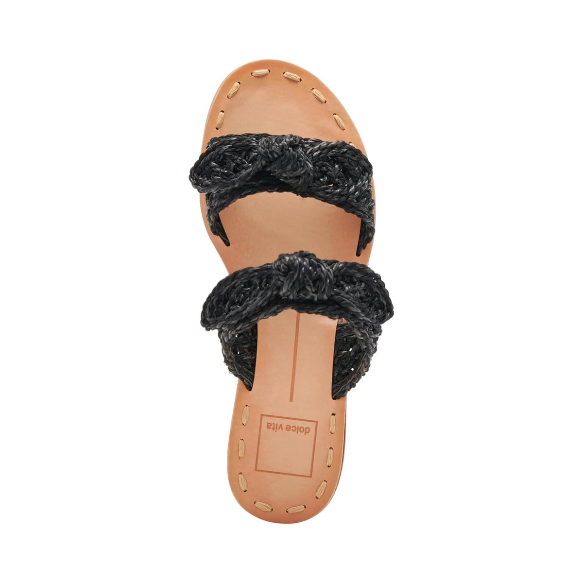 RAFFIA dolce vita DINAH WIDE ONYX RAFFIA