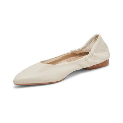 Sandalias Dolce Vita Nadav Ivory Leather Mujer