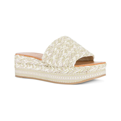 Calzado dolce vita PAZLI IVORY MULTI WOVEN