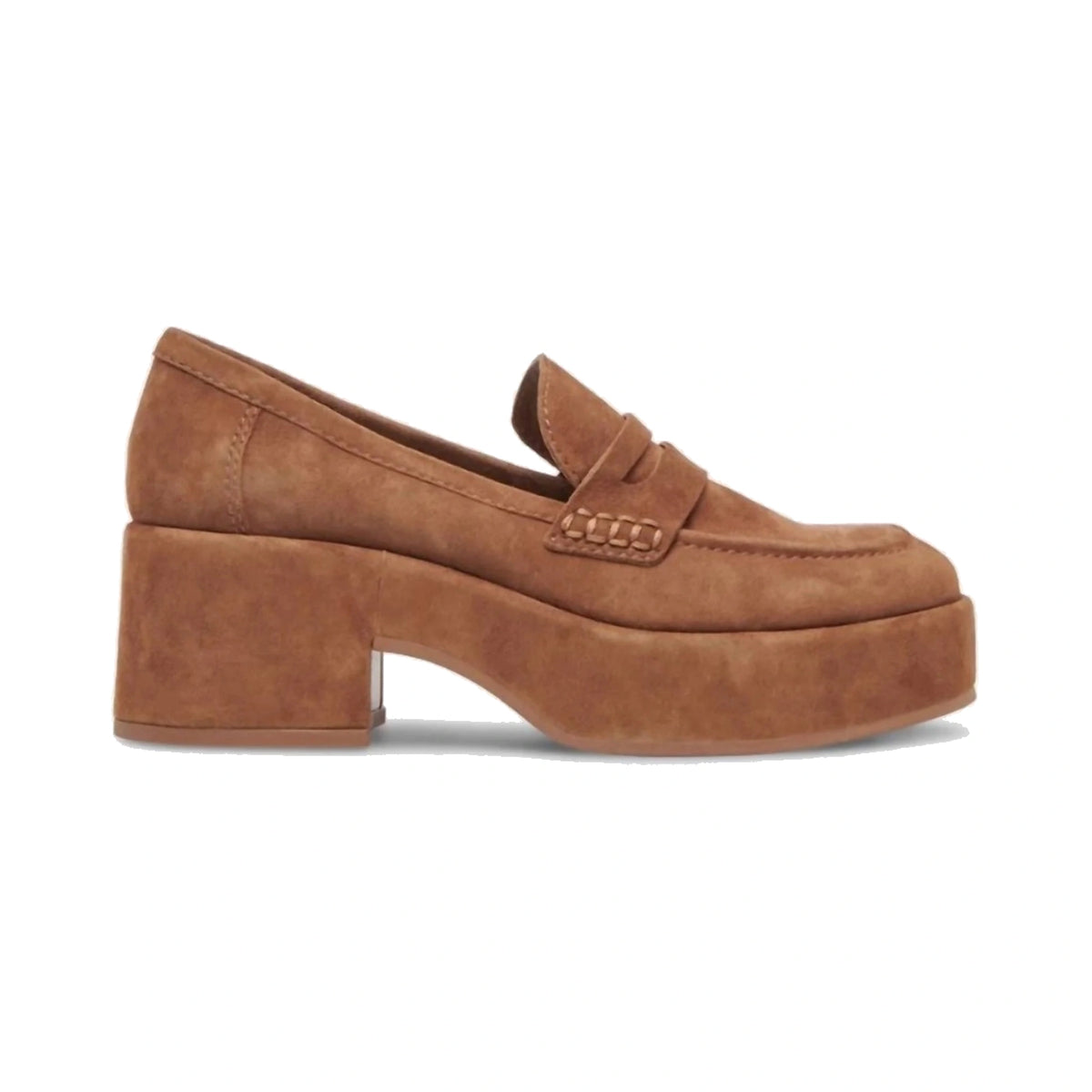 Botines Dolce Vita Yanni Chestnut Suede Mujer