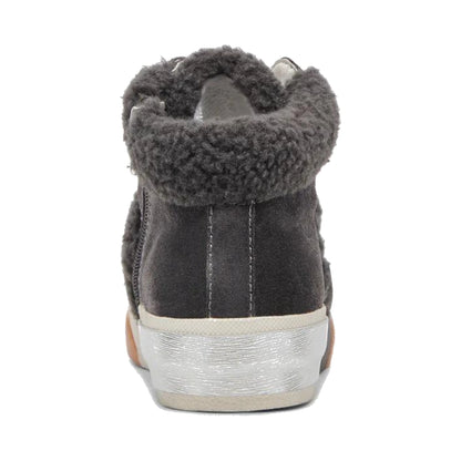 Botines Dolce Vita Zilvia Plush Anthracite Suede Mujer