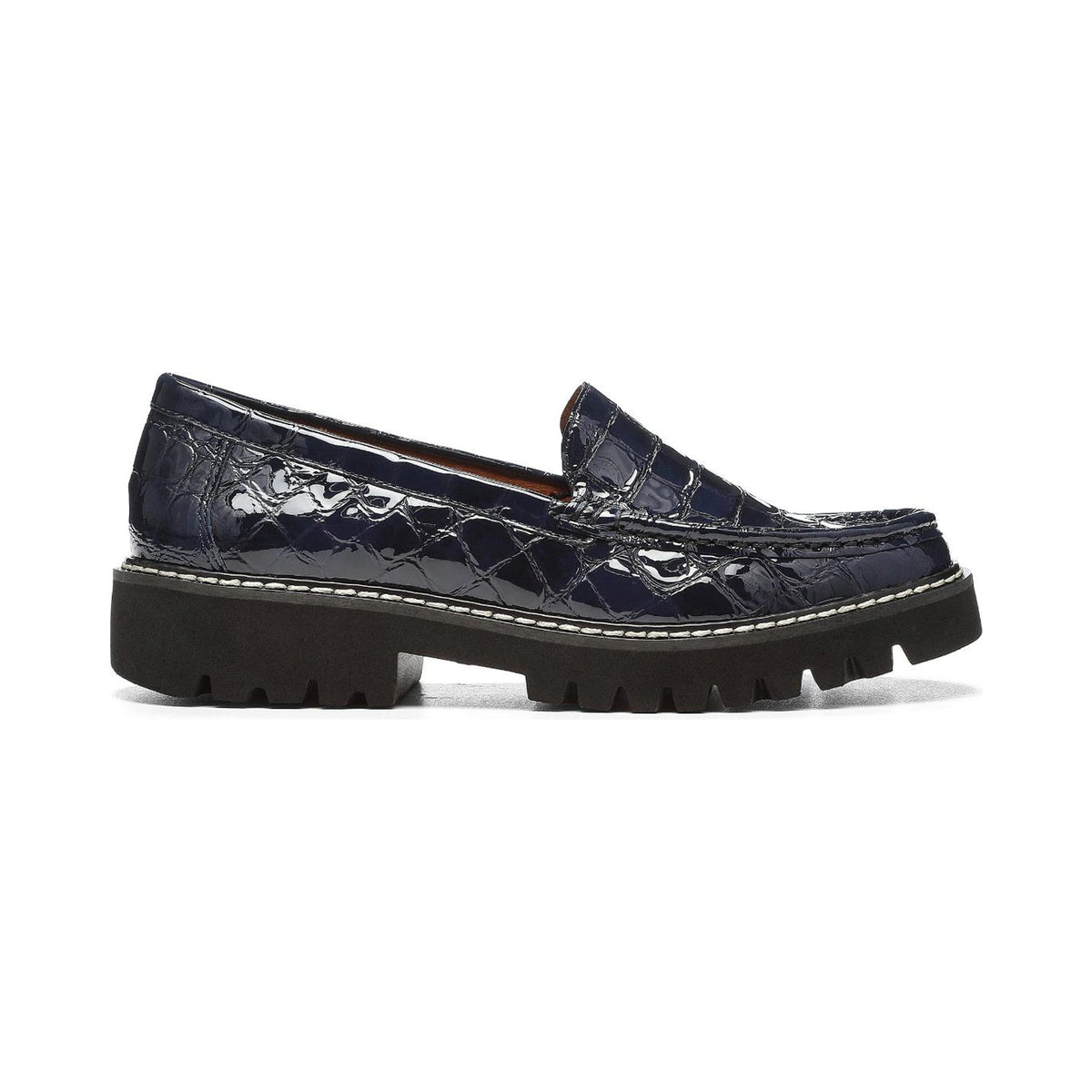 Donald Pliner HOPE266 Dark Blue - lateral
