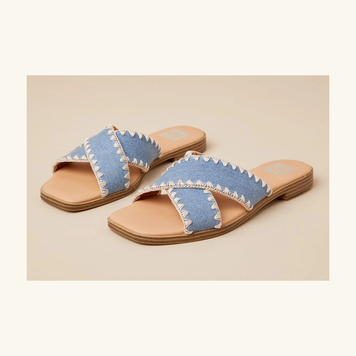 Sandalias Dolce Vita Miguel Denim Mujer